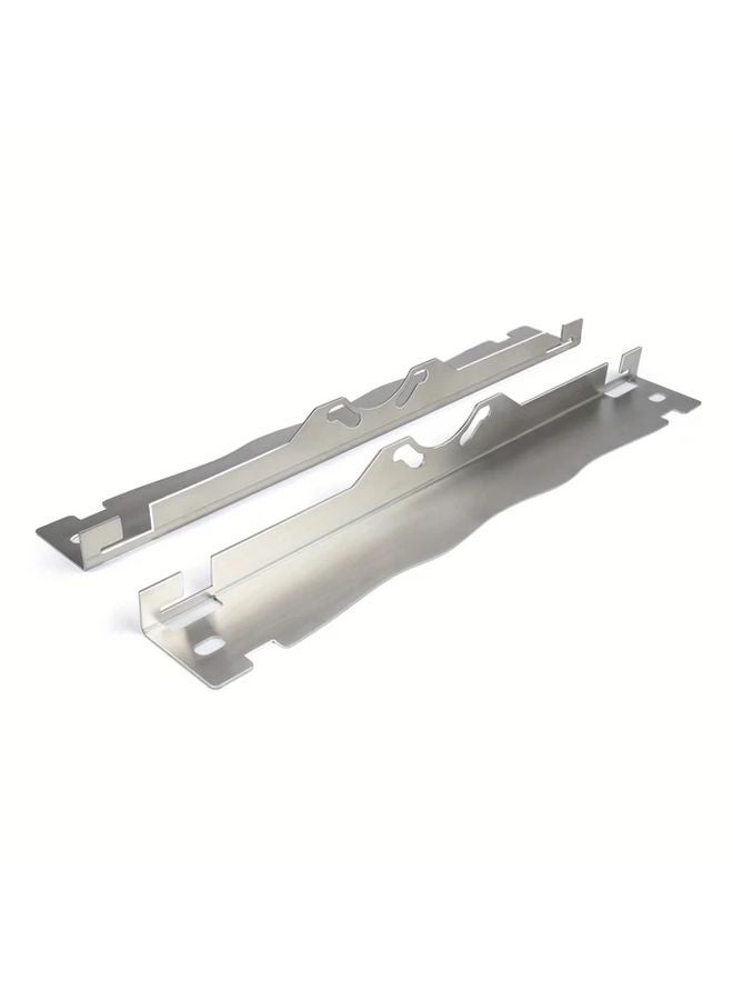 Black Heavy Duty Front Tie Alignment Tool Plate Upgraded Stainless Steel With Hanging Holes - Image 1